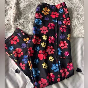 CVG Paw Print Leggings Small
